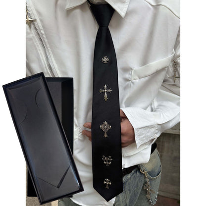 GENZ CHROME HEARTS NECK TIE - DeDiAl E - Commerce