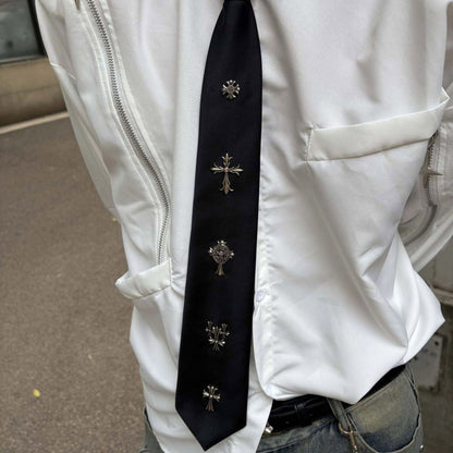 GENZ CHROME HEARTS NECK TIE - DeDiAl E - Commerce
