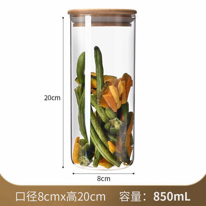 GLASS STORAGE JARS - DeDiAl E - Commerce