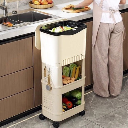 VEGTABLE RACK+TRASH CAN - DeDiAl E - Commerce