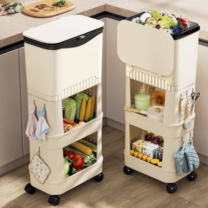 VEGTABLE RACK+TRASH CAN - DeDiAl E - Commerce